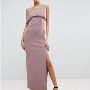 ASOS Scuba One Shoulder Formal Dress